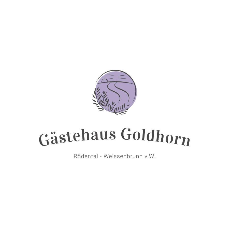 Hotel Gaestehaus Goldhorn Rödental Exteriér fotografie